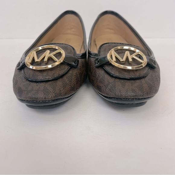 Michael Kors Lillie Logo Moccasin Flats 6.5 - Picture 7 of 11
